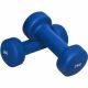 Gorilla Sports Aerobic jednoručne, 2 x 2 kg, plave