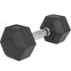Gorilla Sports Heksagonalna gumena bučica, 8 kg