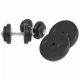 Gorilla Sports Set bučica s plastičnim diskovima, 30 kg