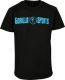 Gorilla Sports Sportska majica, crna/neon tirkizna, L